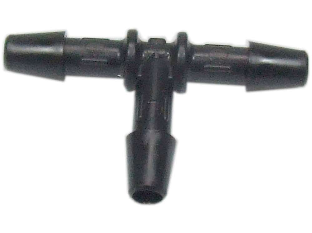 Citroen-2CV - T-connector fuel pipe, 4mm, also suitable for screen wash.