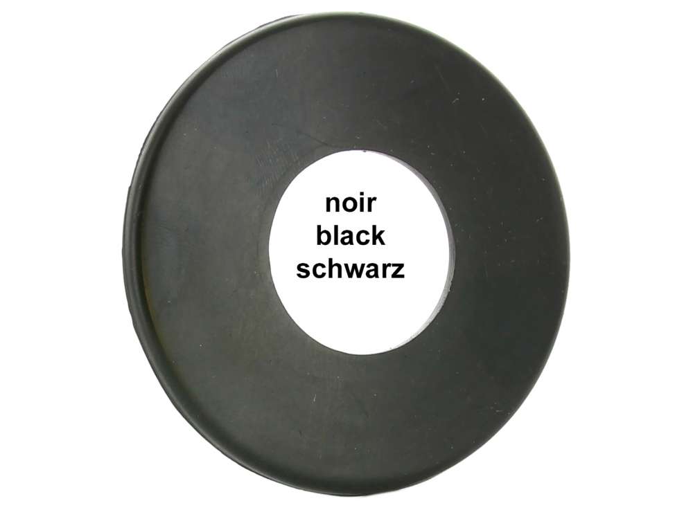 Renault - Tank filler rubber seal, in the rear right fender. Colour black. Fits Citroen 2CV from 196