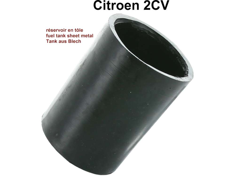 Citroen-2CV - Tank neck connection rubber, for Citroen 2CV with a fuel tank out of sheet metal! Caution,