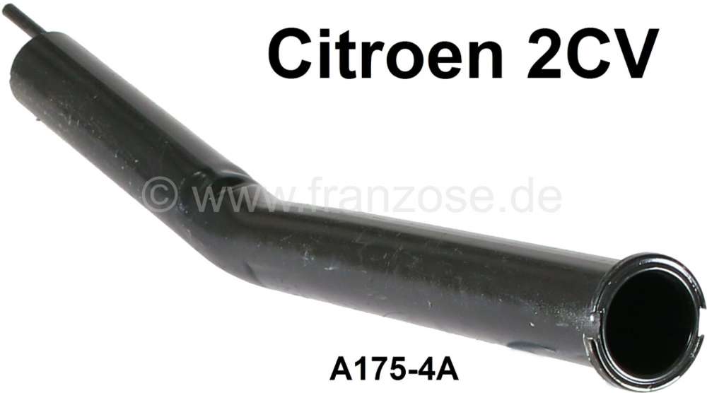 Citroen-2CV - Tank neck reproduction, for Citroen 2CV. Fits only for fuel tank out of sheet metal. Or.Nr
