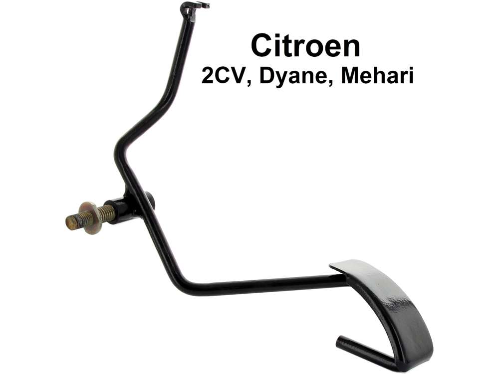 Citroen-2CV - Foot throttle hanging mounting, for 2CV, Dyane, Mehari. Reproduction. (For vehicles with t