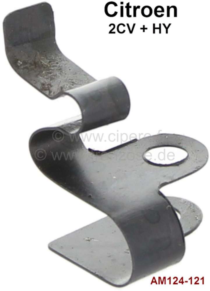 Citroen-DS-11CV-HY - Throttle linkage clip, suitable for Citroen 2CV + HY. Only for vehicles with throttle link