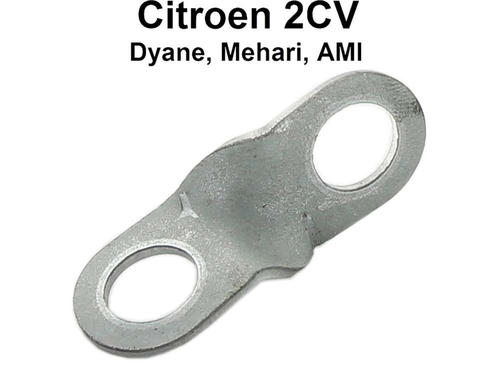 Citroen-2CV - Gear lever link (sheet metal), 90° twists, connection of the gear lever in the interior o