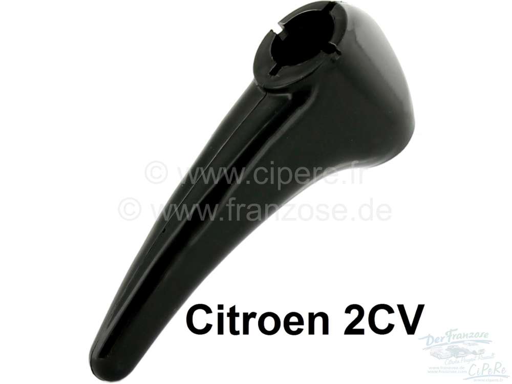 Citroen-2CV - Parking brake grip, in black, for 2CV, AK, Mehari