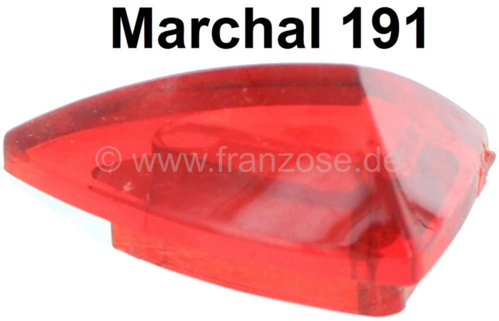 Peugeot - Prism (light on control) on the headlight casing Marchal 191. Suitable for Citroen 11CV + 