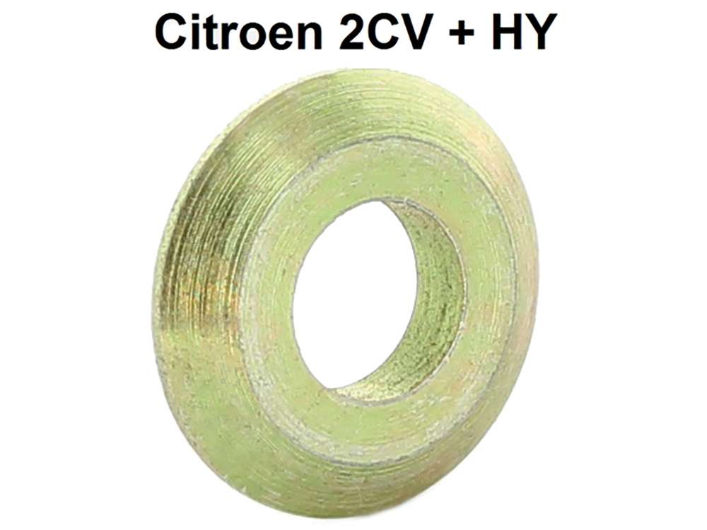 Citroen-DS-11CV-HY - Washer conically, for the securement of the headlamps to the head light bracket. Per piece