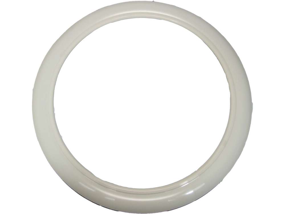 Renault - White wall ring 15 inch, solo, for mounting with chrome ring 10057.