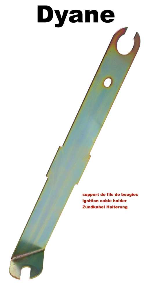 Citroen-2CV - Dyane, ignition cable holder made of metal. Suitable for Citroen Dyane.