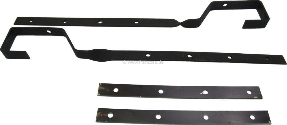 Citroen-2CV - Mehari, fixture suitable for the mud guard set rear (2 fittings), for Citroen Mehari.