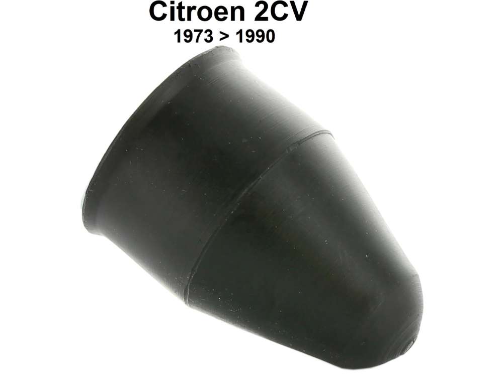 Citroen-2CV - Rubber stop buffer for the radius arm, rear in wheel housing. Suitable for Citroen 2CV, of