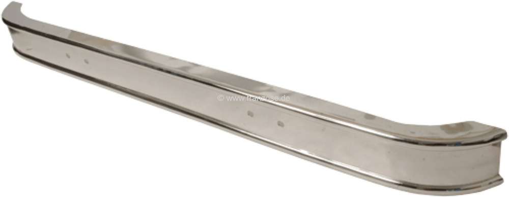 Citroen-2CV - Bumper rear for Citroen 2CV (Dyane), out polished high-grade steel. Particularly for 2CV m