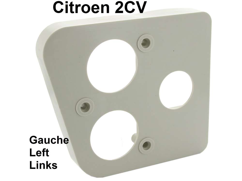 Citroen-2CV - Spacer tail lamp at the rear left. Citroen 2CV. Color grey. Or. No.AZ544184