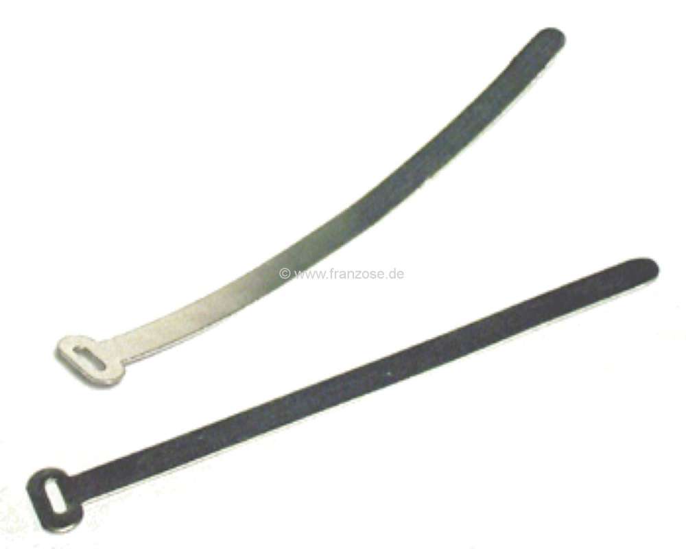 Citroen-DS-11CV-HY - Cable binder made of metal. 1 range (10 pieces) consisting of: 2 x 75mm, 2 x 180mm, 6 x 10