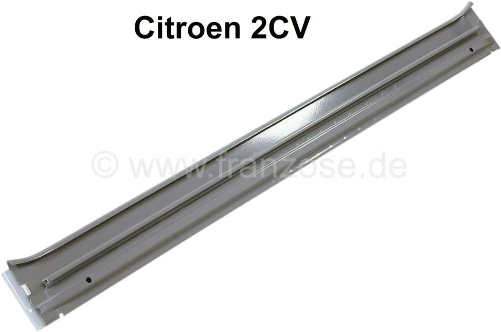 Citroen-2CV - 2CV, soft top hood cross panel (cross beam rear crosswise). That is the mounting for the h