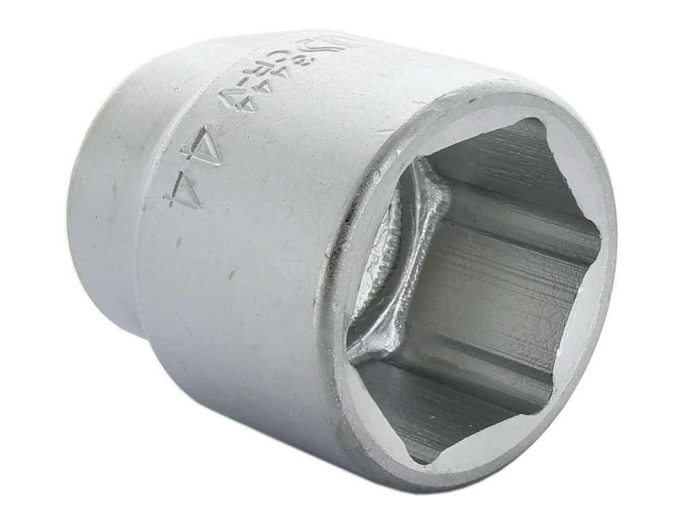 Peugeot - 44 socket thin-walled, for the drum rear (release the hub nut). Suitable for Citroen 2CV. 