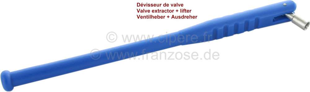 Peugeot - Valve extractor + lifter (tire valve)