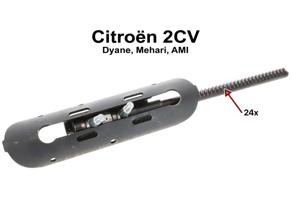 Citroen-2CV - Steering, repair kit (assembled). Suitable for Citroen 2CV up to Orga No. 2275, Dyane, Meh