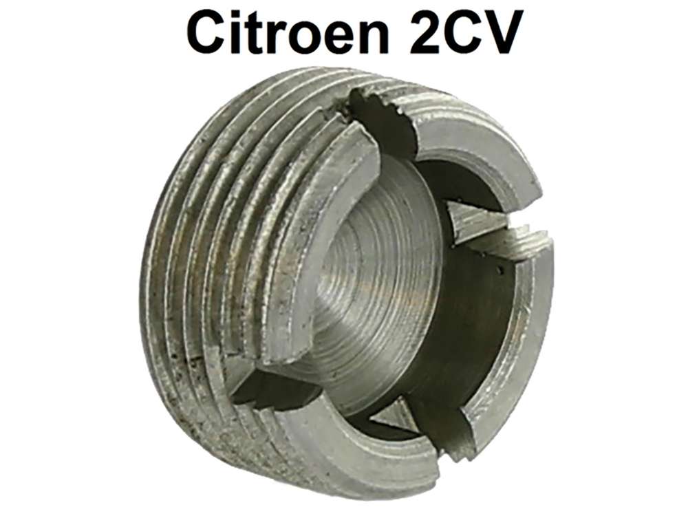 Citroen-2CV - Tie rod end locking nut. Suitable for Citroen 2CV. The nut is stronger and is easier to ad