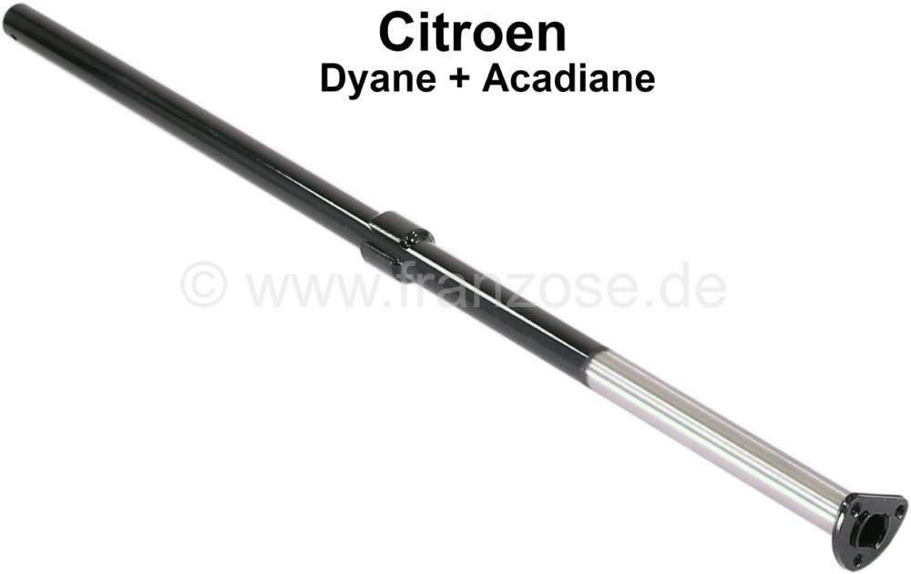 Alle - Steering column Dyane, 734 mm long. Good reproduction from the European Union. Suitable fo