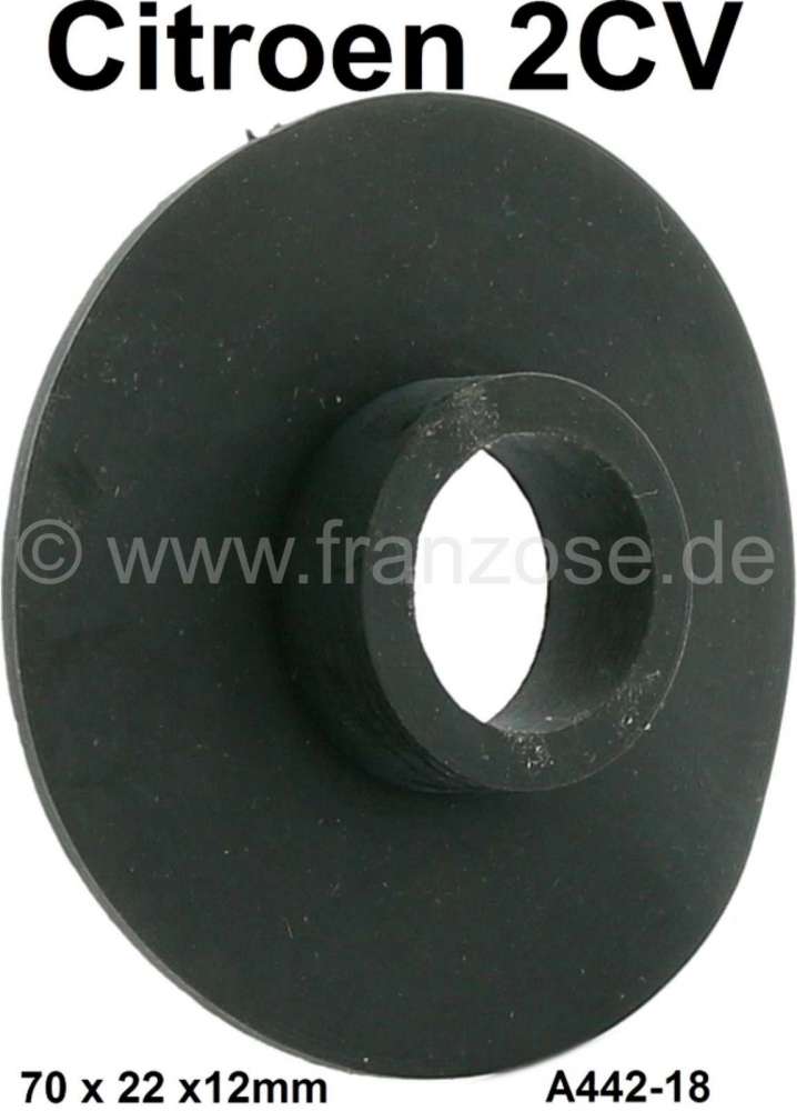 Sonstige-Citroen - Steering column sealing rubber down on the pedal base. Suitable for Citroen 2CV, with meta