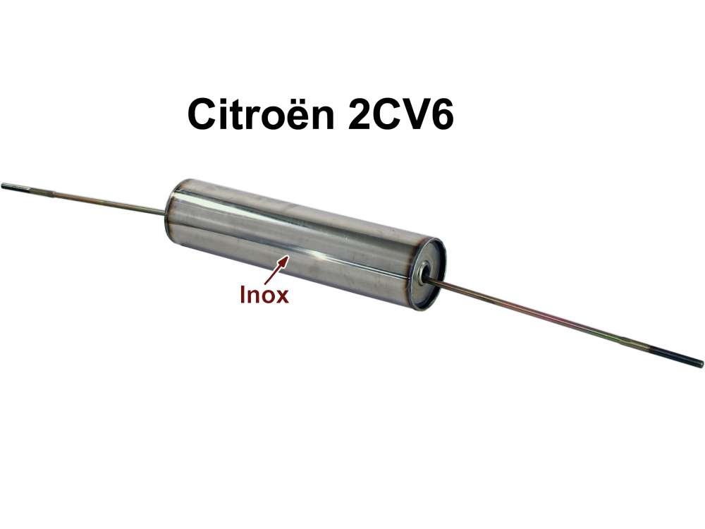 Citroen-2CV - Suspension pot, new part, with high-grade steel covering. Suitable for Citroen 2CV. Withou