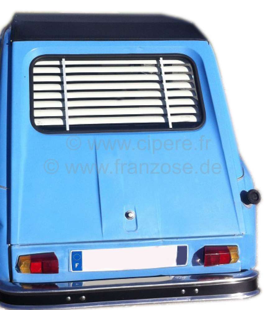 Alle - Tail - Shutter. Suitable for Citroen Dyane sedan. Quickly installed (the brackets are only