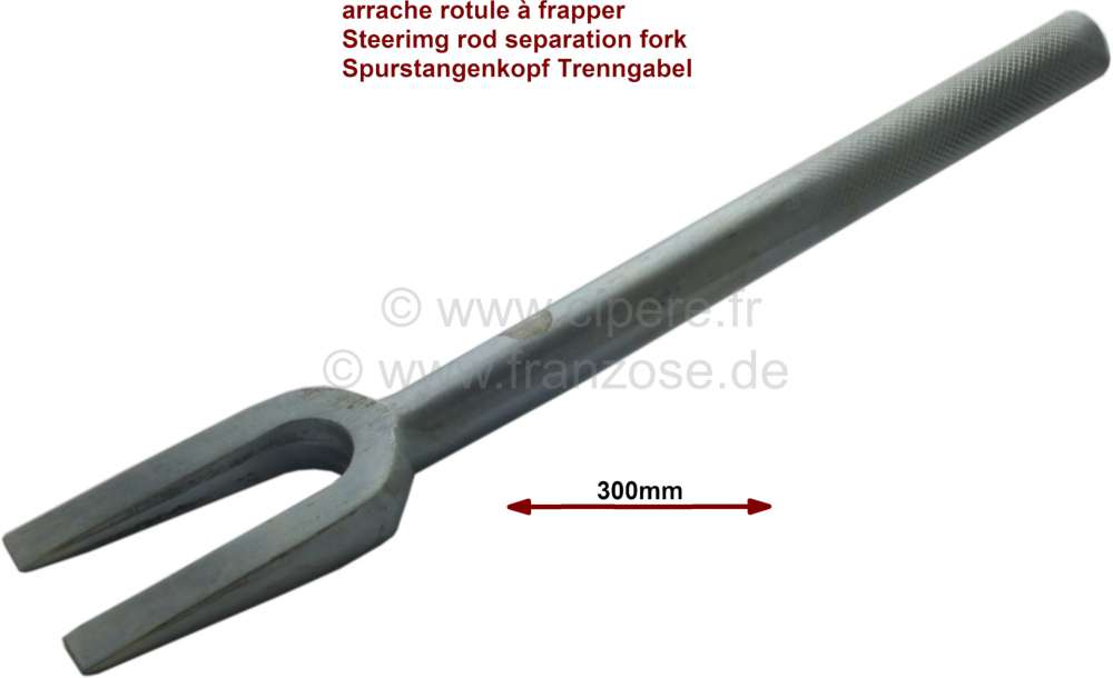 Citroen-2CV - Steering rod separating fork, workshop quality