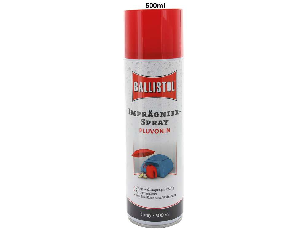 Alle - Impregnation spray 500ml, for material hoods,  please impregnate the hood at least in spri