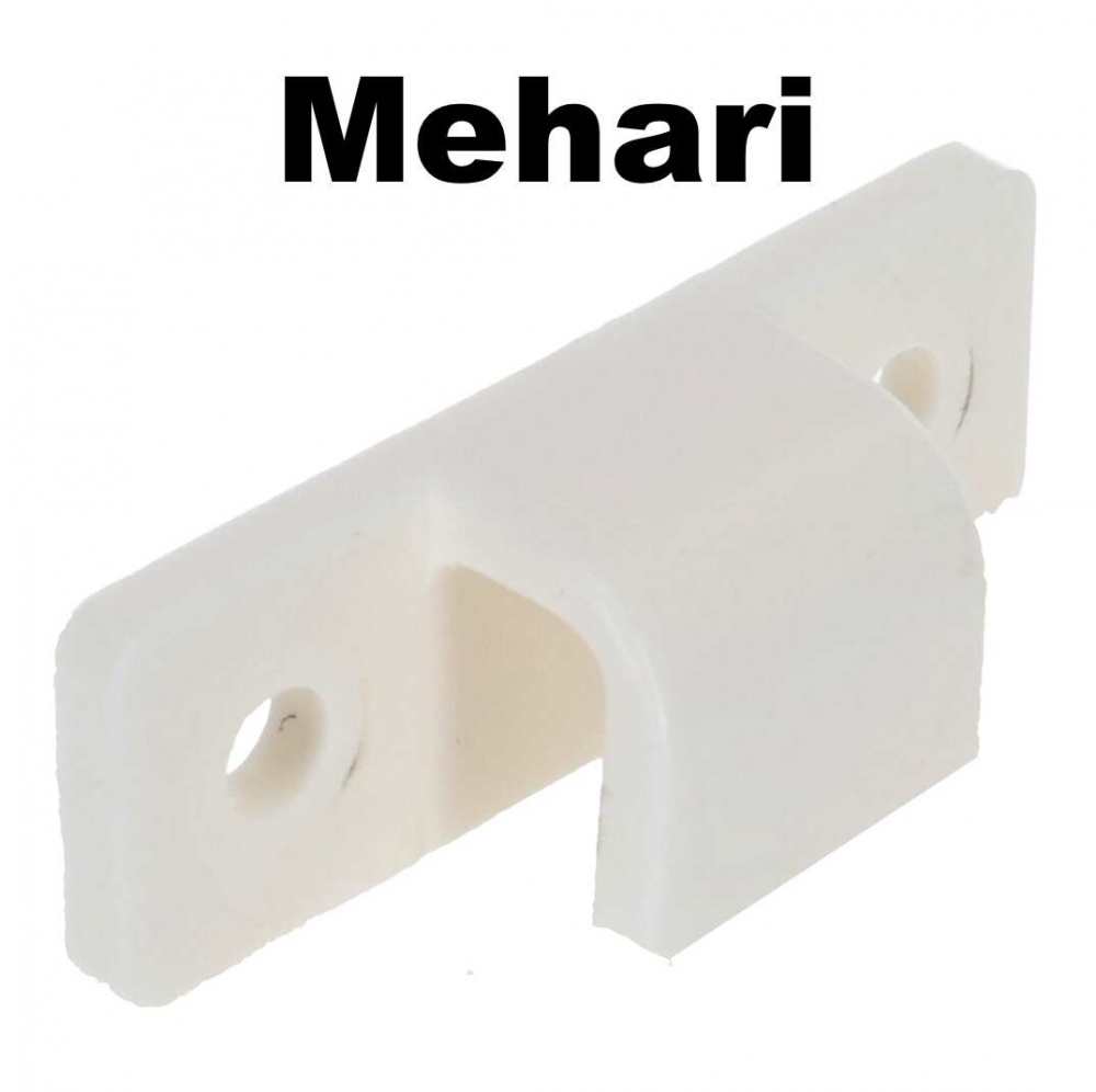 Sonstige-Citroen - Mehari, hook for the soft top, on the side of the body. Colour: white. Suitable for Citro�