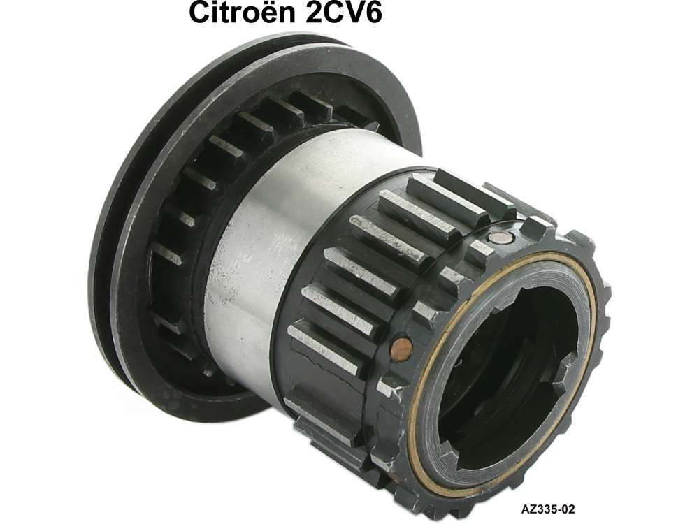 Citroen-2CV - Synchronisation  unit for the 2nd + 3rd gear. Suitable for Citroen 2CV6. Or.Nr. AZ 335 02