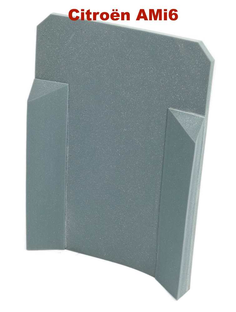 Citroen-2CV - Foam for the backrest of the front individual seats. Suitable for Citroën AMI6 Club.