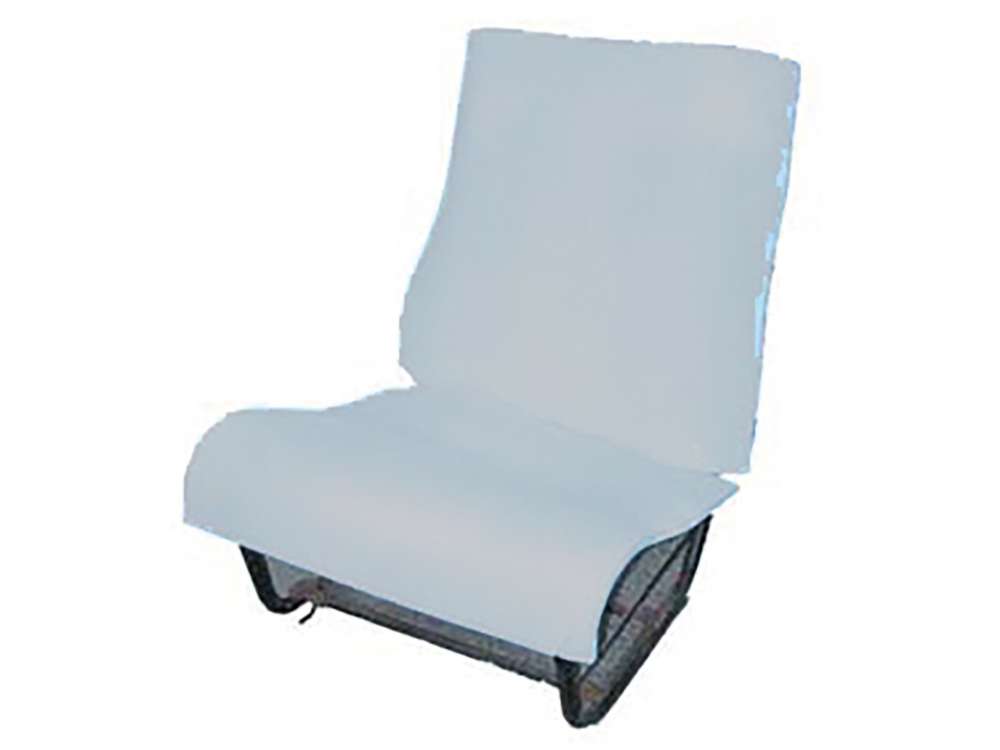 Citroen-2CV - Foam material set, for 1 seat, to upholster the seat! Suitable for Citroen 2CV, Dyane. (2x