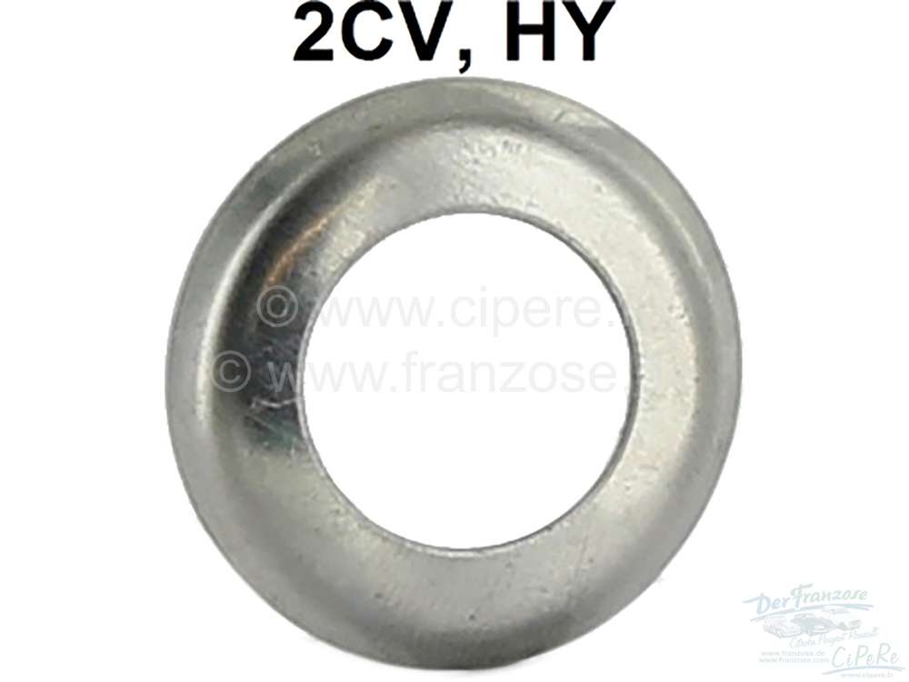 Sonstige-Citroen - Wiper axle chrome ring, Citroen 2CV, HY. Is mounted over the sealing rubber of the wiper a