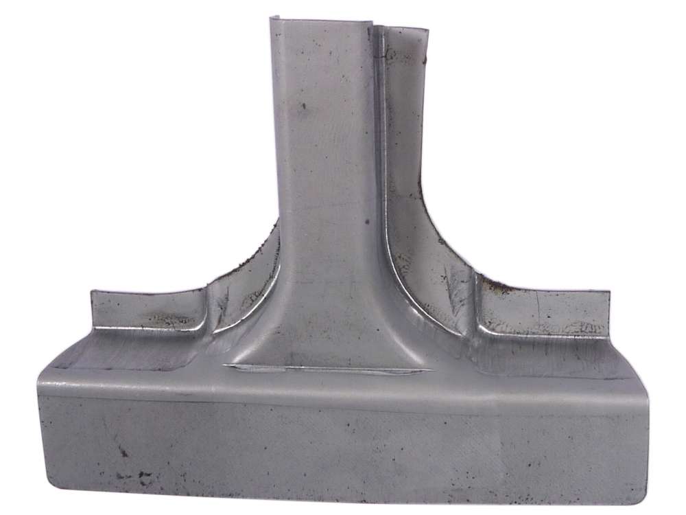 Citroen-DS-11CV-HY - 2CV, Crossbeam fixture (gusset sheet plate) on the left for Citroen 2CV. This gusset sheet