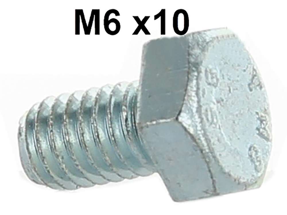 Citroen-2CV - M6 screw. Securement wheel brake cylinder. Suitable for Citroen 2CV.