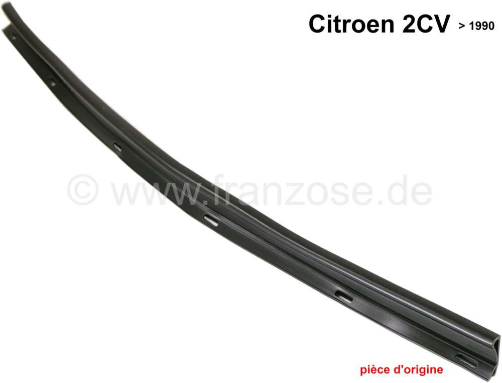 Citroen-2CV - 2CV, wind catch on the B-pillar to the rear door. Colour black. Left + right fitting. For 