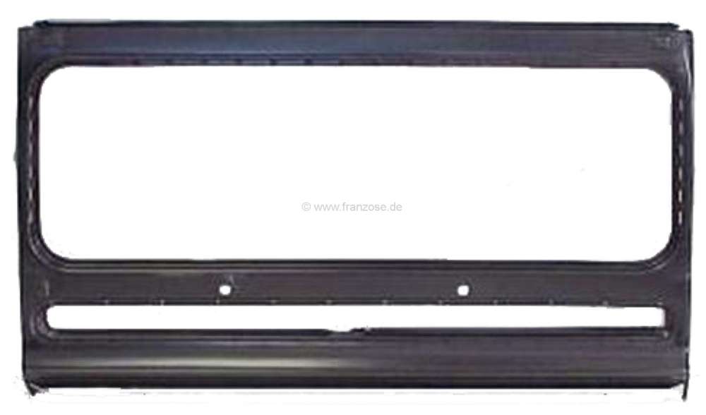 Citroen-2CV - Windshield frame completely, inclusive. Hood hinge. Suitable for Citroen 2CV. Reproduction