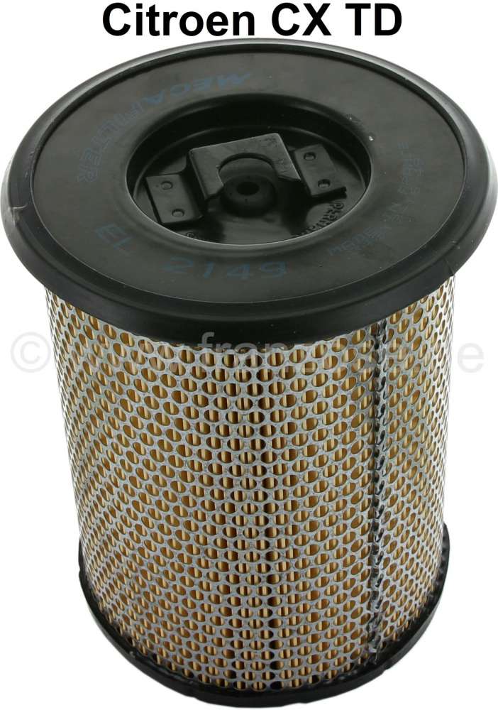 Sonstige-Citroen - Air cleaner element Citroen CX TD. Height: 230mm. Outside diameter: 170mm. Inside diameter