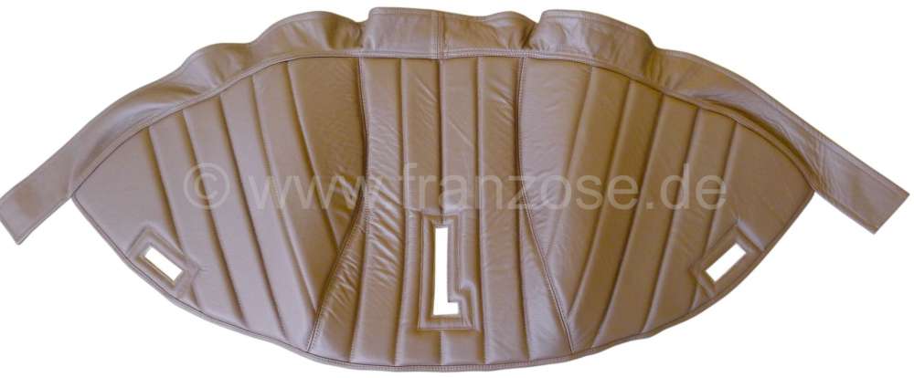 Citroen-DS-11CV-HY - Engine tunnel lining, suitable for Citroen HY. Leather brown.