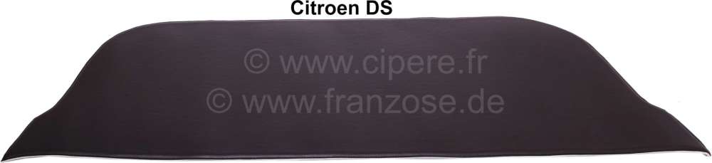 Sonstige-Citroen - Rear window shelf, with foam material underlay. Suitable for Citroen DS. Vinyl black.
