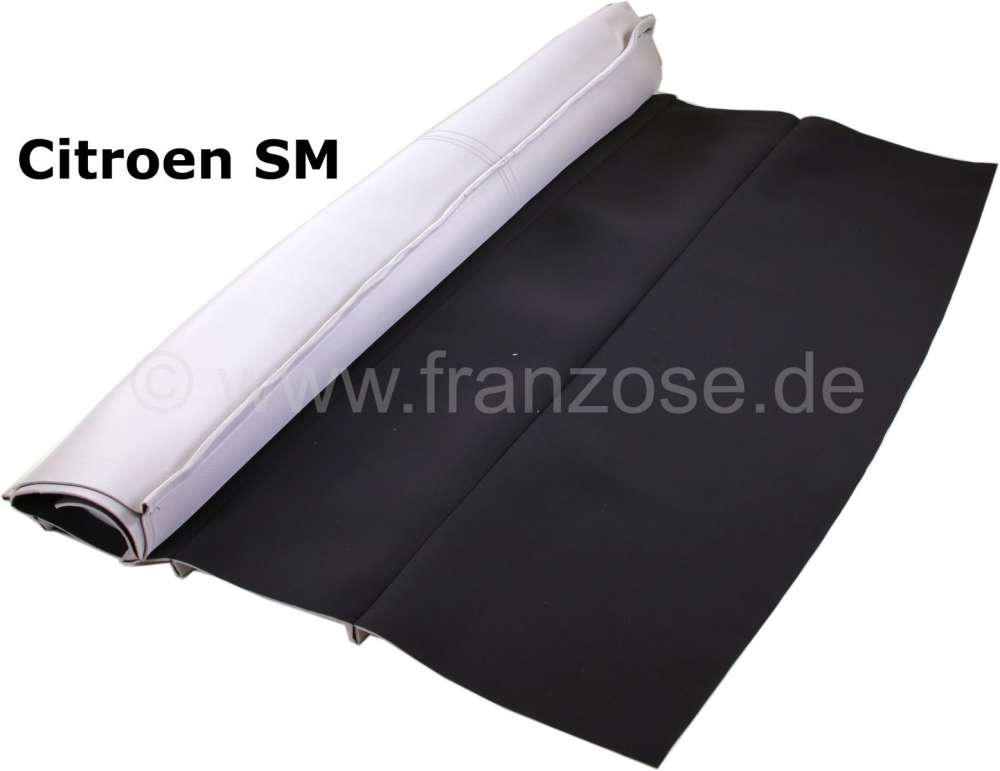Citroen-DS-11CV-HY - SM, inside roof lining lining set, with foam material on the rear side. Suitable for Citro
