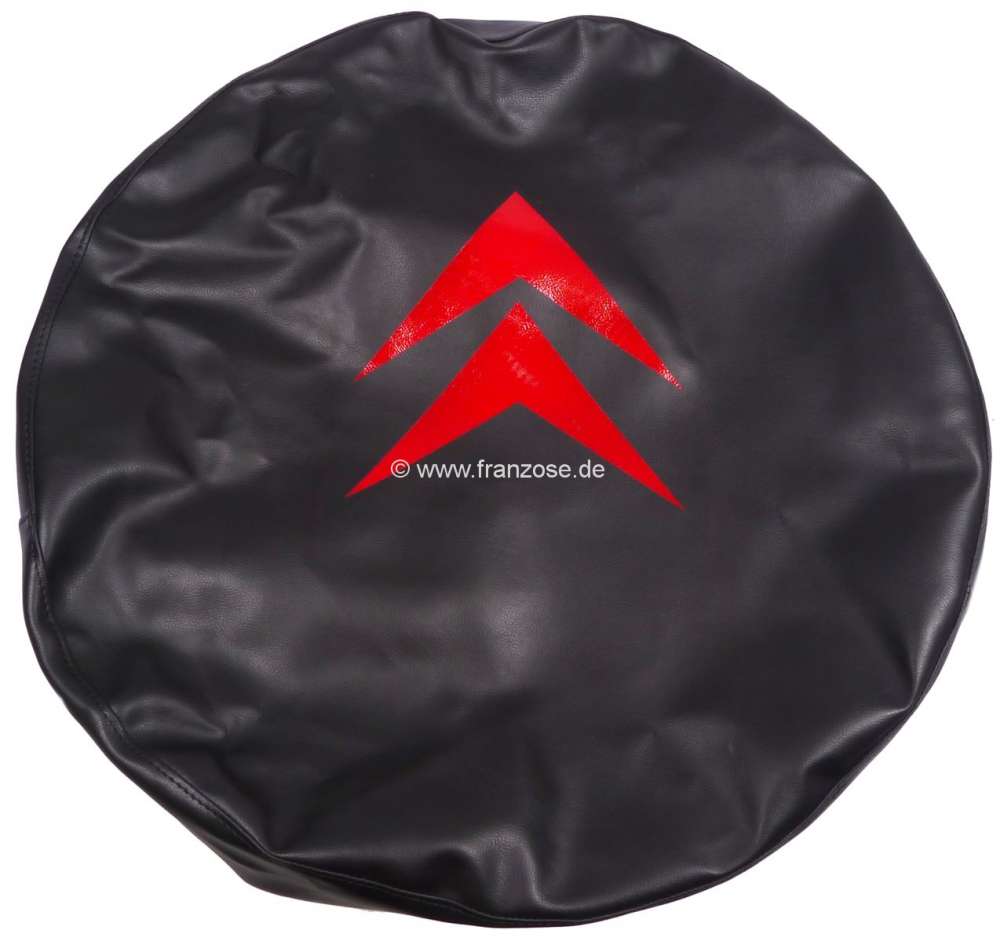 Citroen-DS-11CV-HY - Spare wheel covering, suitable for Citroen DS. For 180/185 tire.