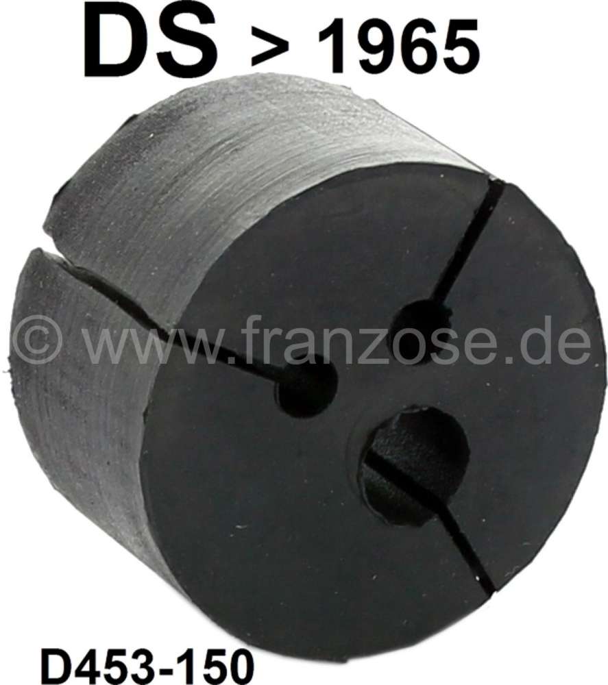 Citroen-2CV - Rubber for hydraulic pipe. For 2x pipe and 1x return. Dimension: 35 x 20mm. Suitable for C