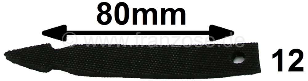 Sonstige-Citroen - Cable binder from rubber. Length: 80mm. Made in Germany.