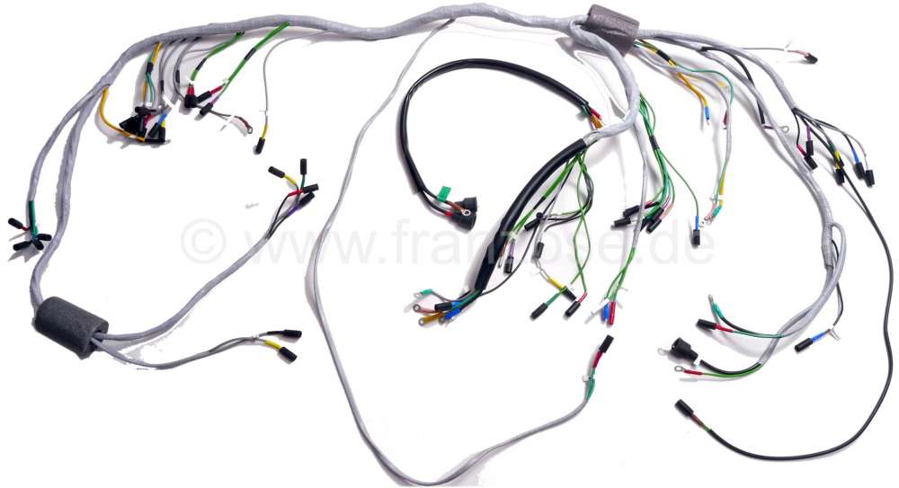 Alle - Main cable harness. 3 fuses. Suitable for Citroen ID, from year of construction 02/1962 to