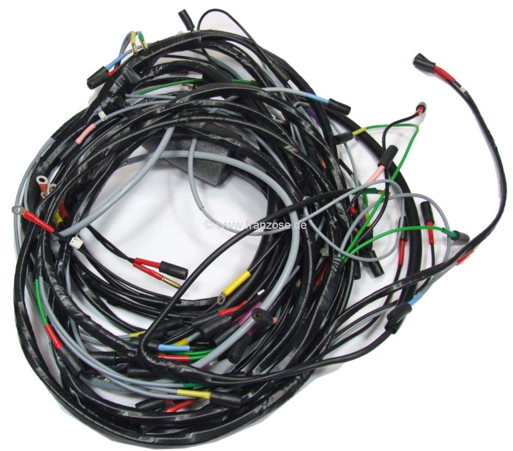 Alle - Main cable harness, without tail cable harness. Suitable for Citroen HY, from year of cons