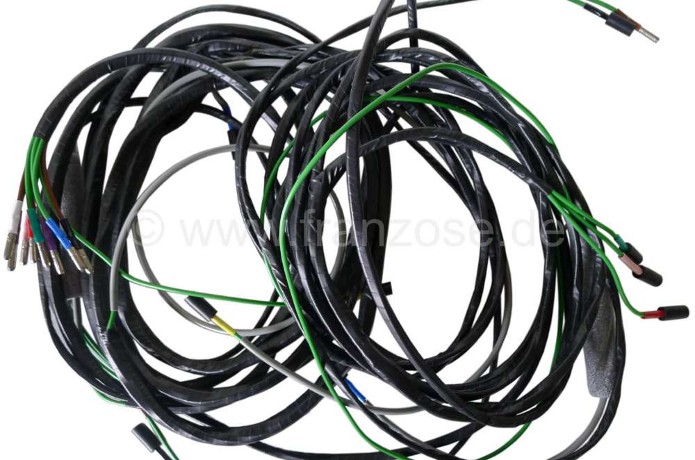 Citroen-DS-11CV-HY - Rear cable harness. Suitable for Citroen DS Berline (sedan), from year of construction 09/