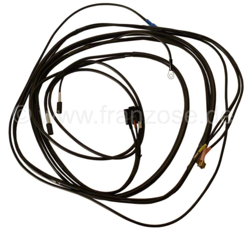 Citroen-DS-11CV-HY - SM, cable harness for the fog headlights. Suitable for Citroen SM. Made in Germany.