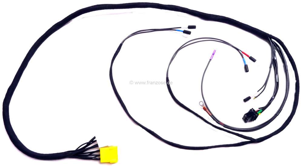 Citroen-DS-11CV-HY - SM, cable harness for the right fender. Suitable for Citroen SM carburetor + Citroen SM I.