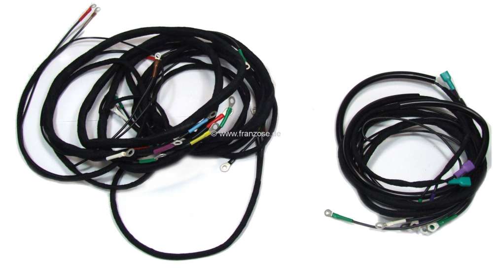 Citroen-DS-11CV-HY - Tail cable harness, suitable for Citroen 11CV BL. Made in Germany.